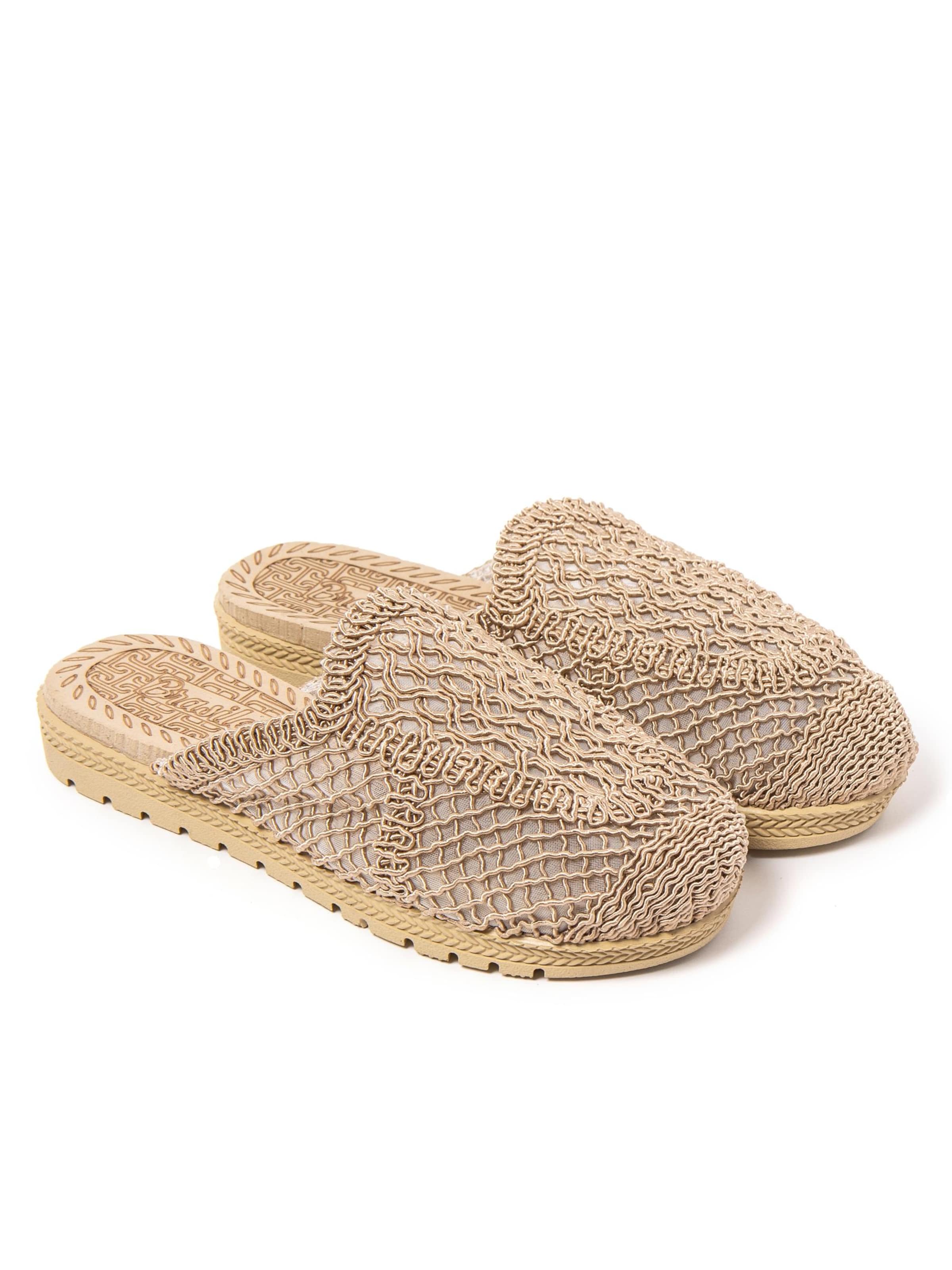 Brasileras Slipper 'Suna' in Brown