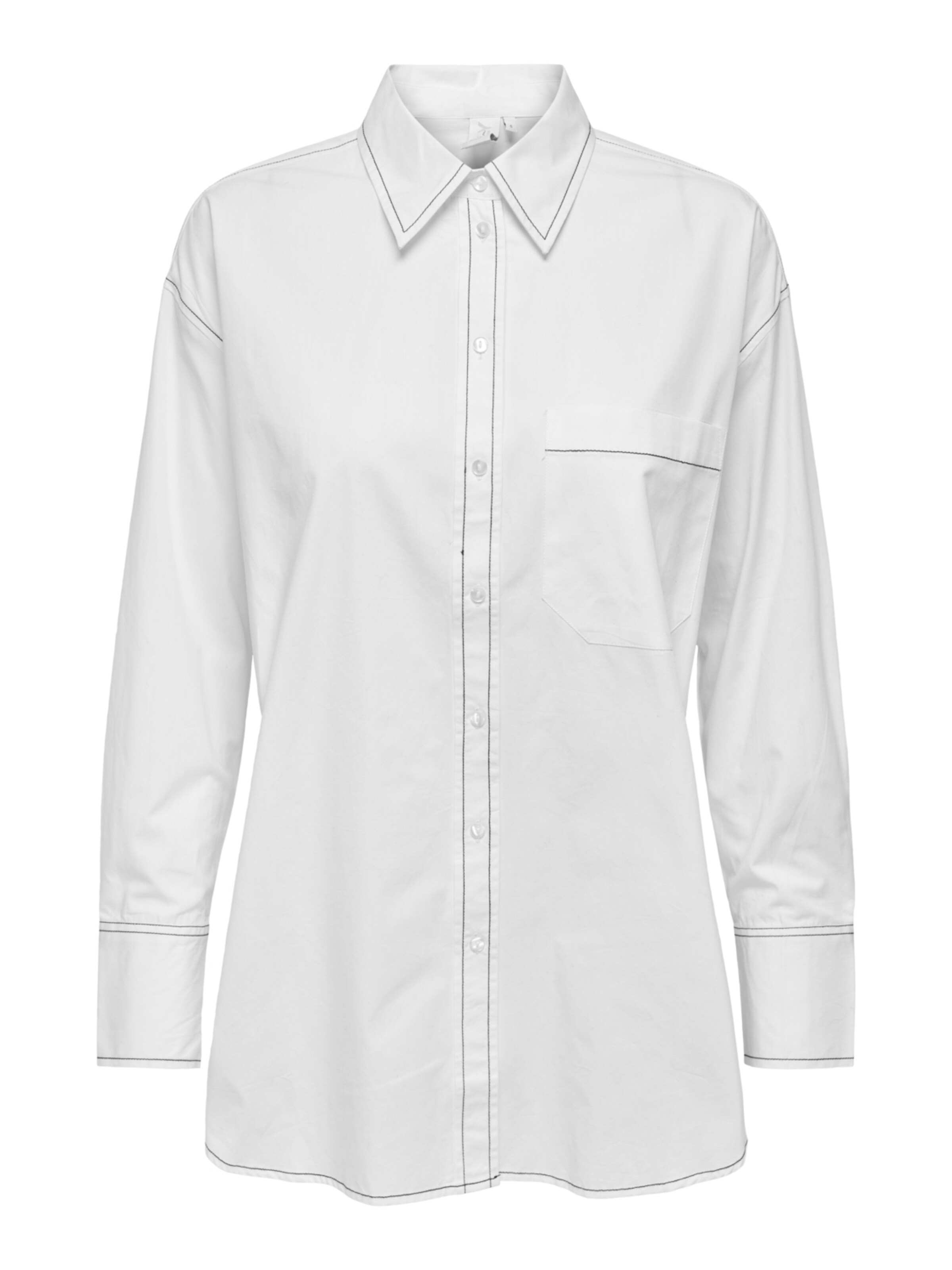 The Mercer N.Y Dames Kleding voor voor Tops voor Overhemden Bespaar 38% Katoenen Blouseshirt in het Wit 