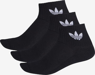 ADIDAS ORIGINALS Sokken in Zwart: voorkant