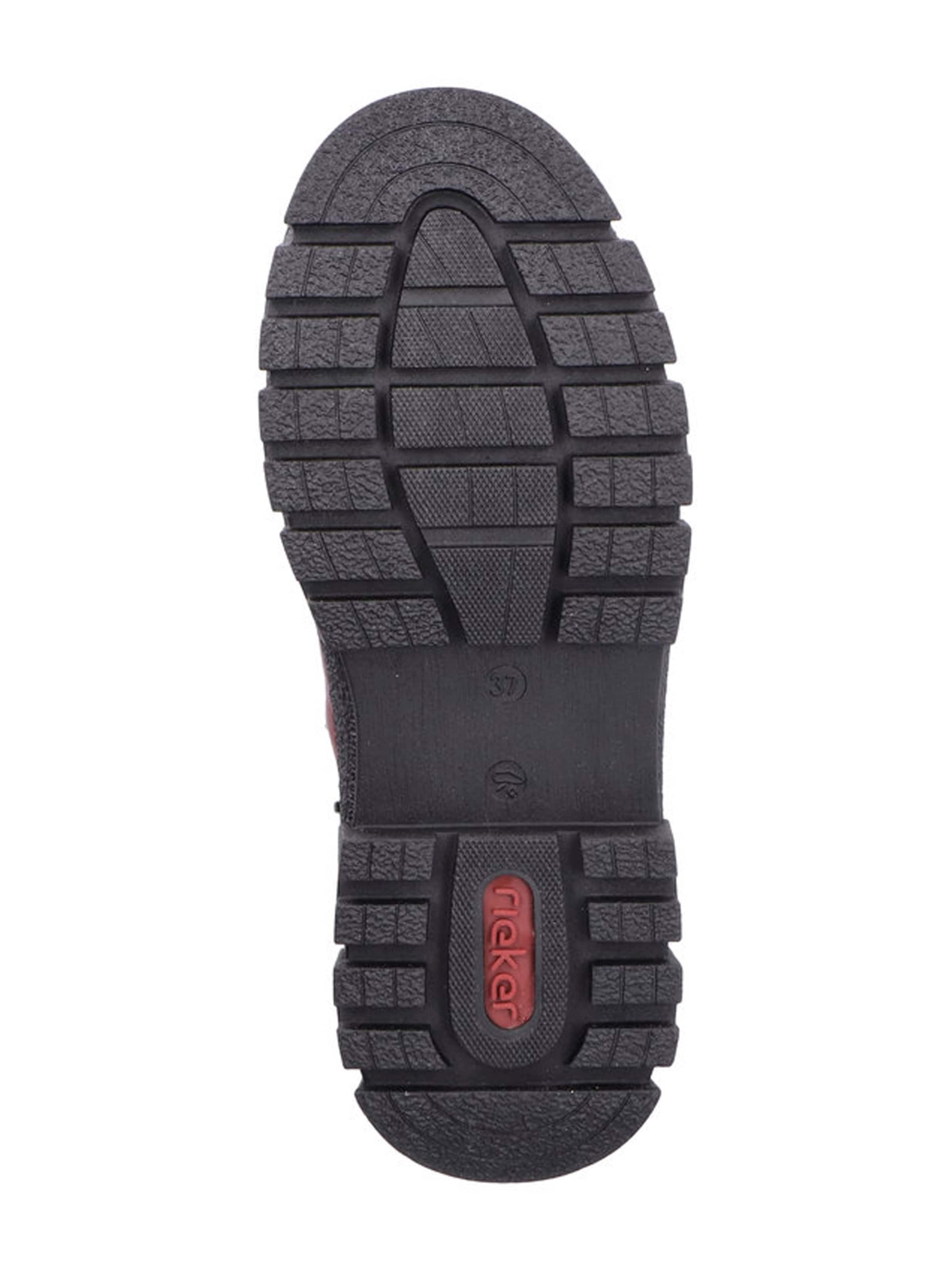 Rieker Μποτάκι με κορδόνια σε κόκκινο