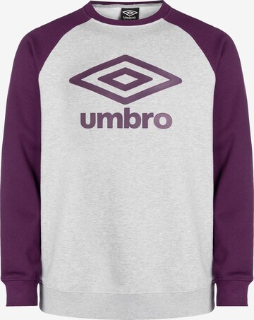 UMBRO Sweatshirt in Grey: front