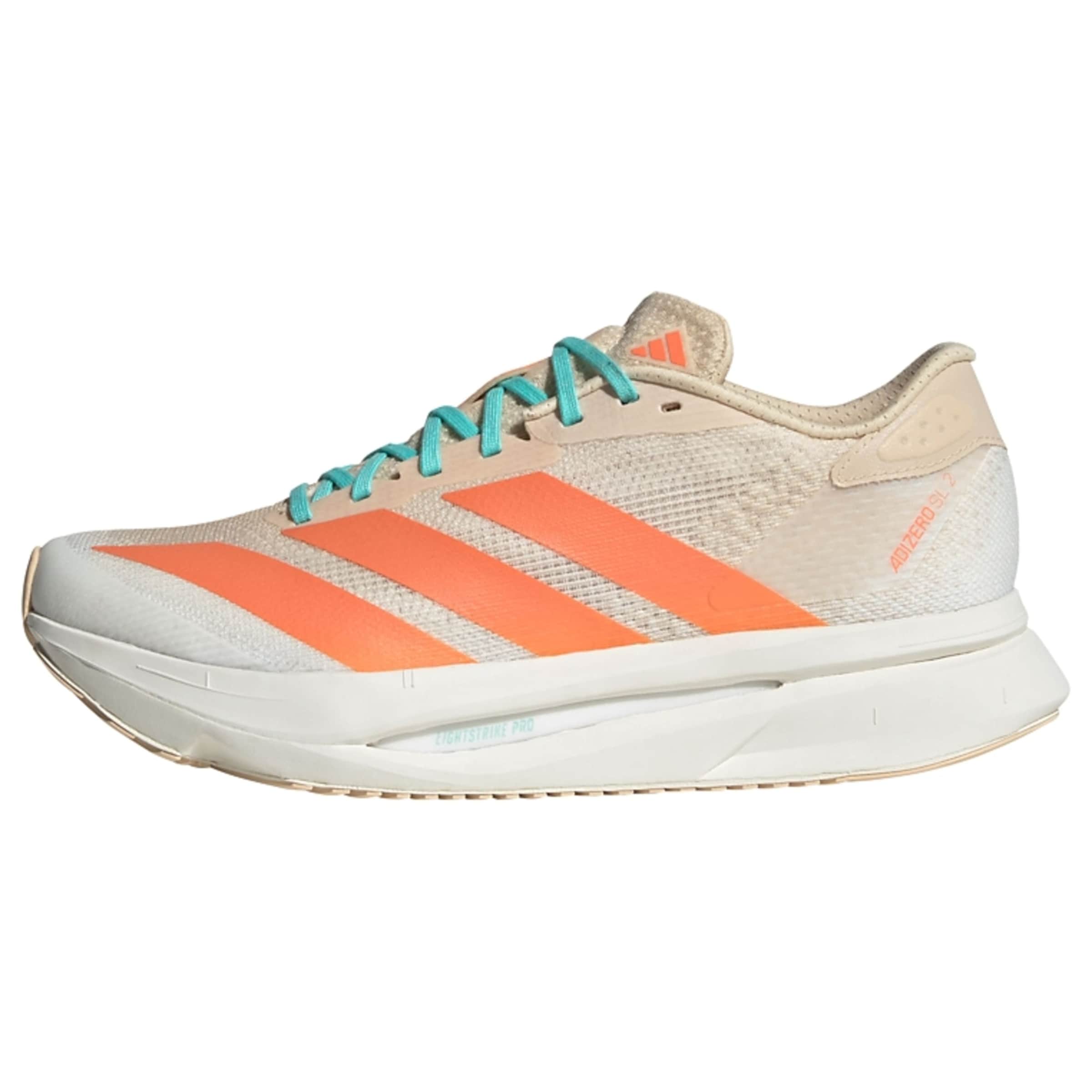 Chaussure de course &#x27;Adizero SL2&#x27; ADIDAS PERFORMANCE en beige : devant