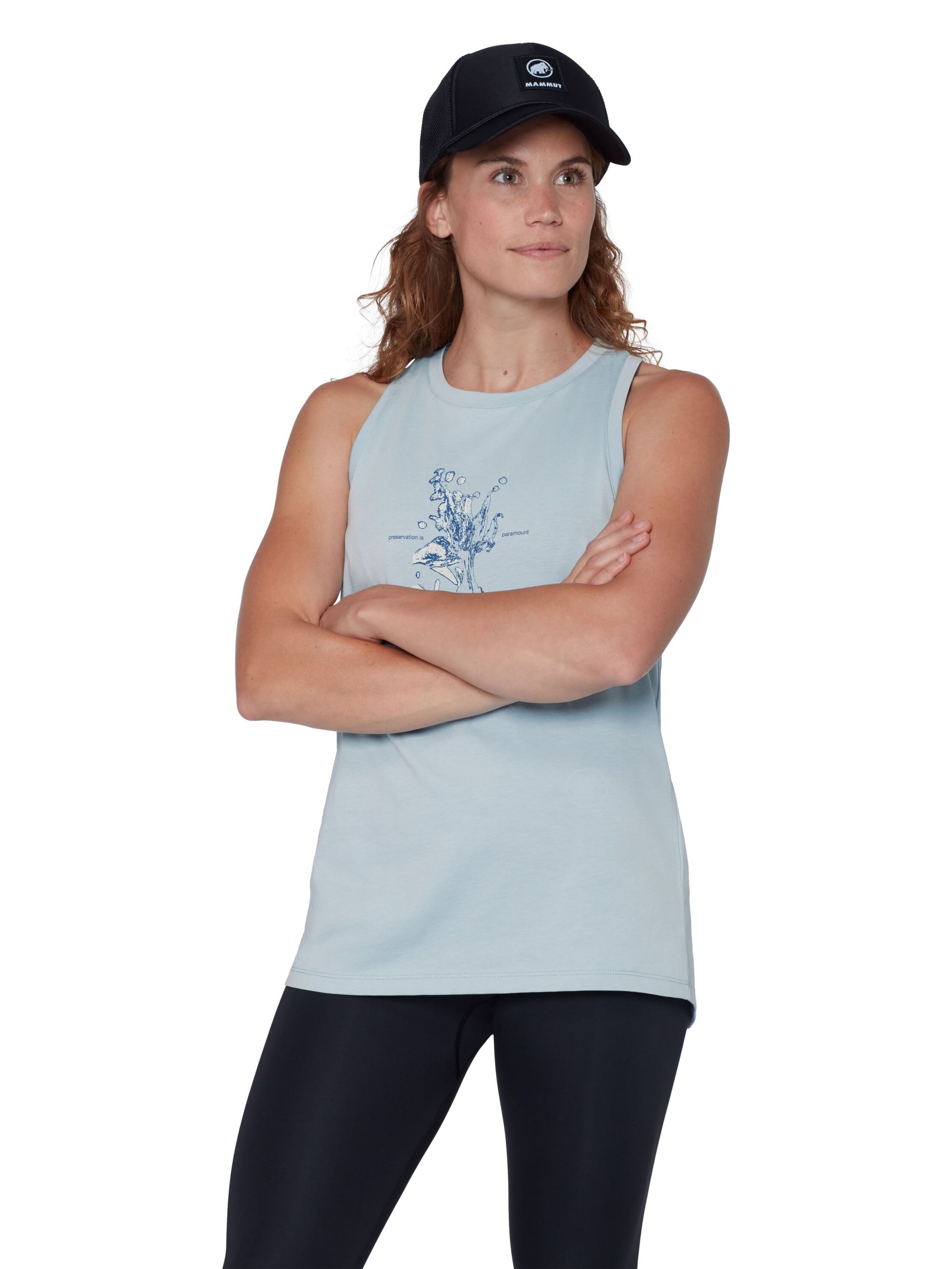 MAMMUT Sports Top in Blue: front