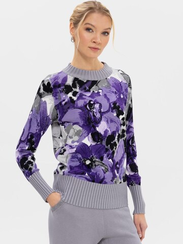 Passioni Pullover in Lila