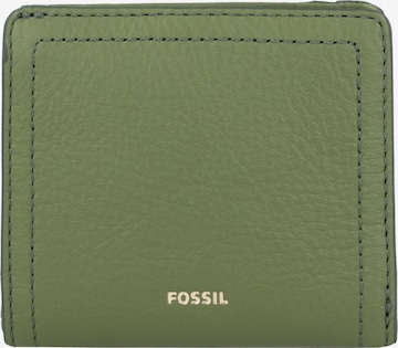 FOSSIL Wallet 'Logan' in Green: front