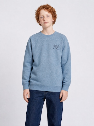 Petrol Industries Sweatshirt in Blauw: voorkant