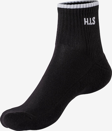 H.I.S Athletic Socks in Black