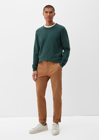 s.Oliver Slimfit Chino 'Austin' in Bruin