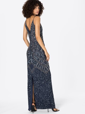 Sistaglam Evening Dress 'FLORY' in Blue