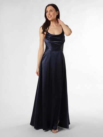 HEY KYLA Evening Dress in Blue: front