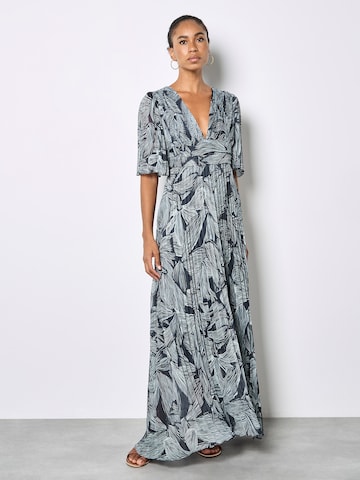 Apricot Dress ' ' in Blue: front