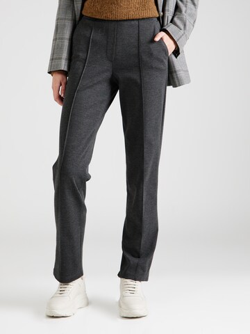 Marks & Spencer Regular Pants in Grey: front