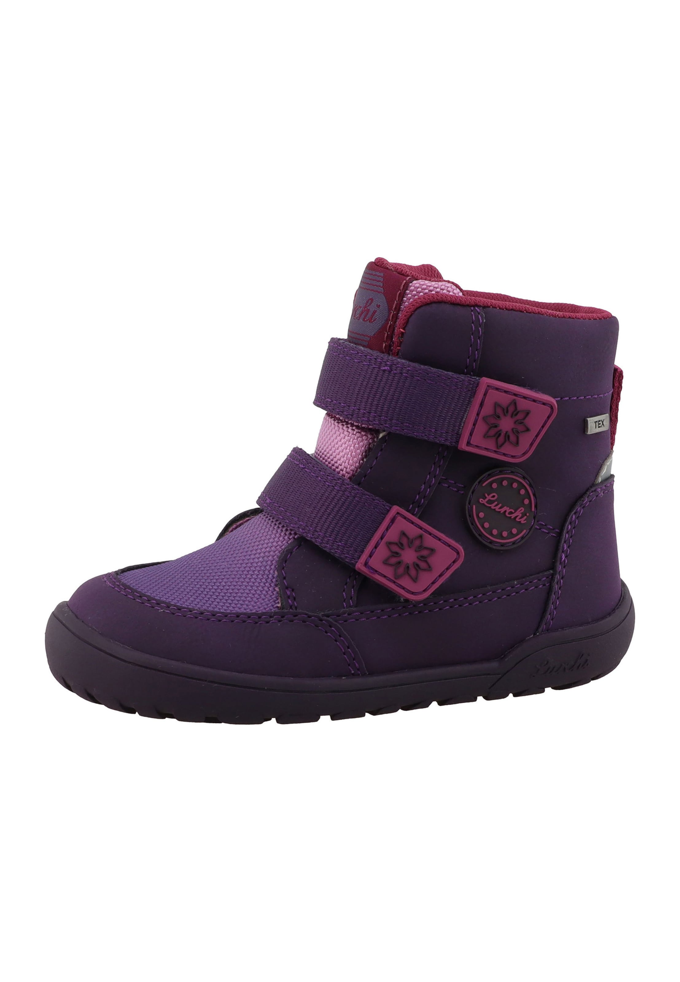 LURCHI Boots in Purple: front
