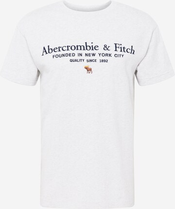 Abercrombie & Fitch Футболка в Серый: спереди