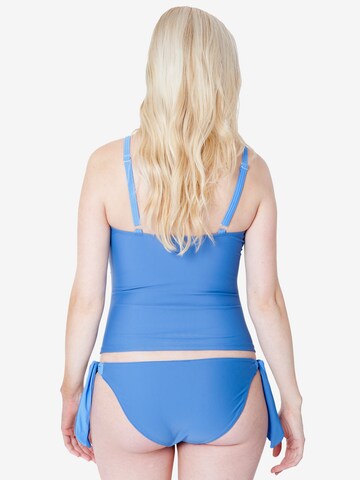 petit amour Bustier Tankini 'AMY' värissä sininen