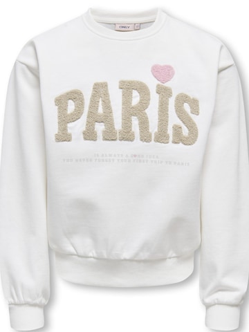ONLY Sweatshirt in Brown: front