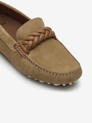 LOTTUSSE Moccasins ' Nautico ' in Brown