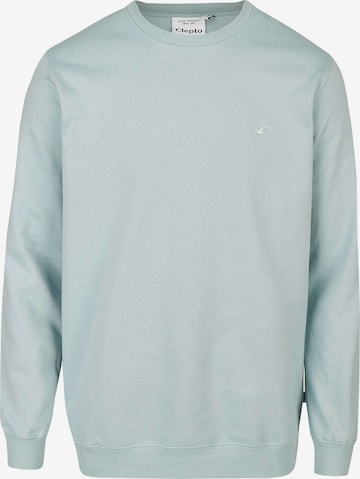 Cleptomanicx Sweatshirt 'Ligull' in Blue: front