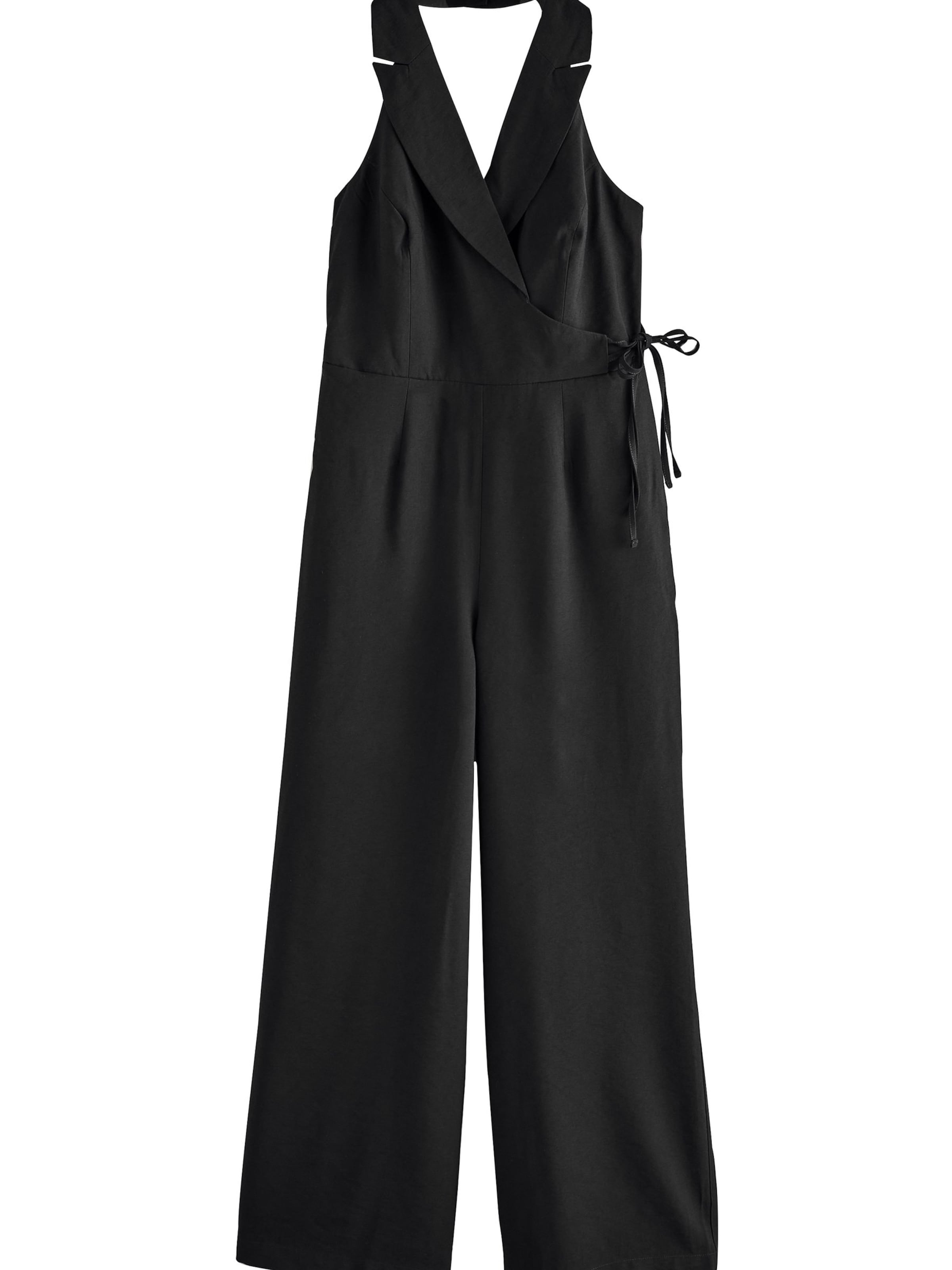 Next Комбинезон в Черный: спереди