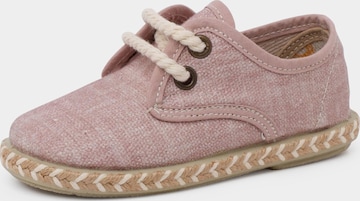 Baskets Pisamonas en rose : devant
