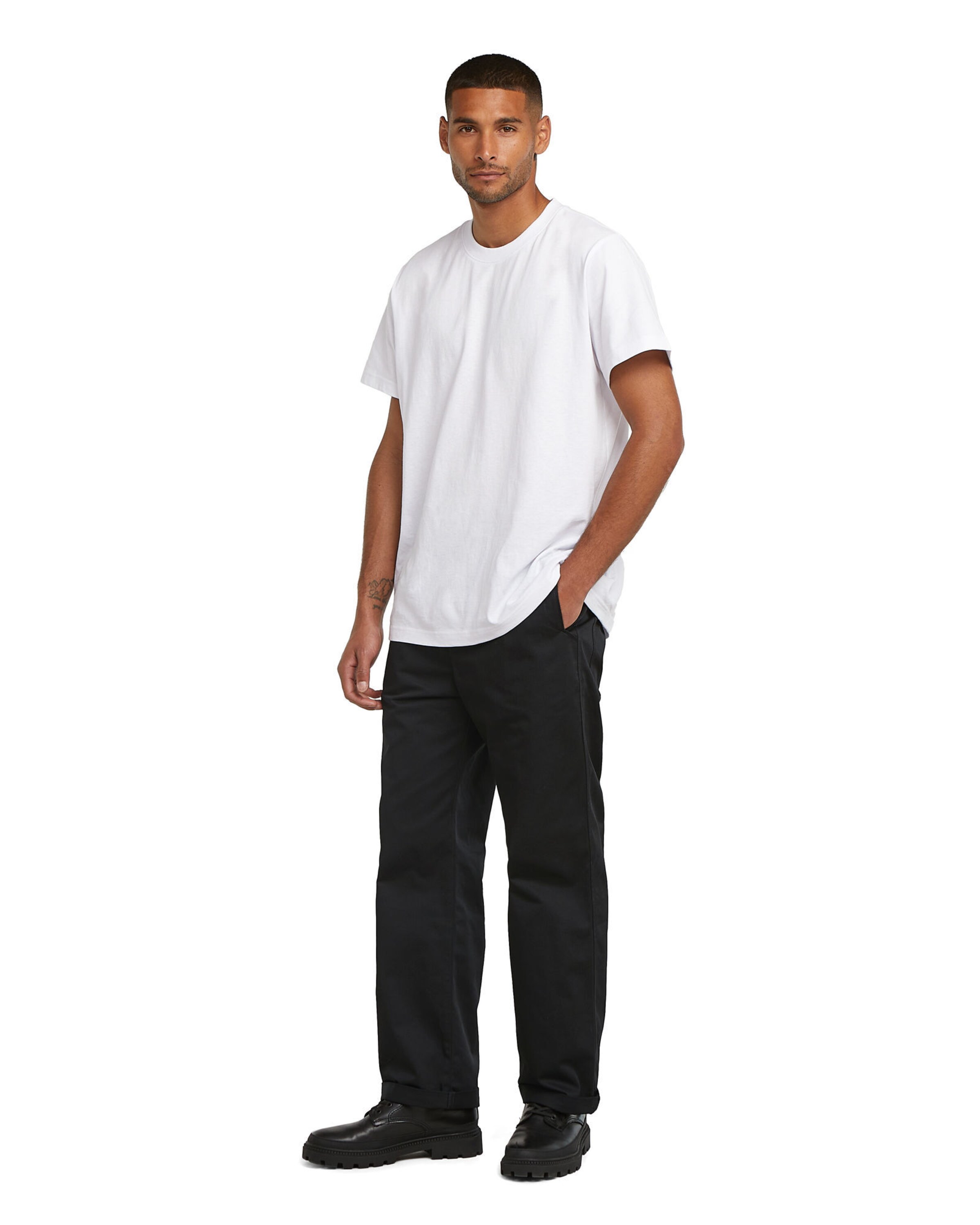 Regular Pantalon chino G-STAR en noir