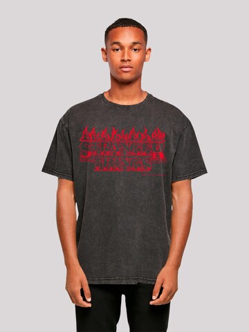 F4NT4STIC T-Shirt 'Stranger Things Netflix TV Series' in Schwarz