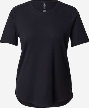 SKECHERS Toiminnallinen paita 'GOWALK LUXE' värissä musta: etupuoli