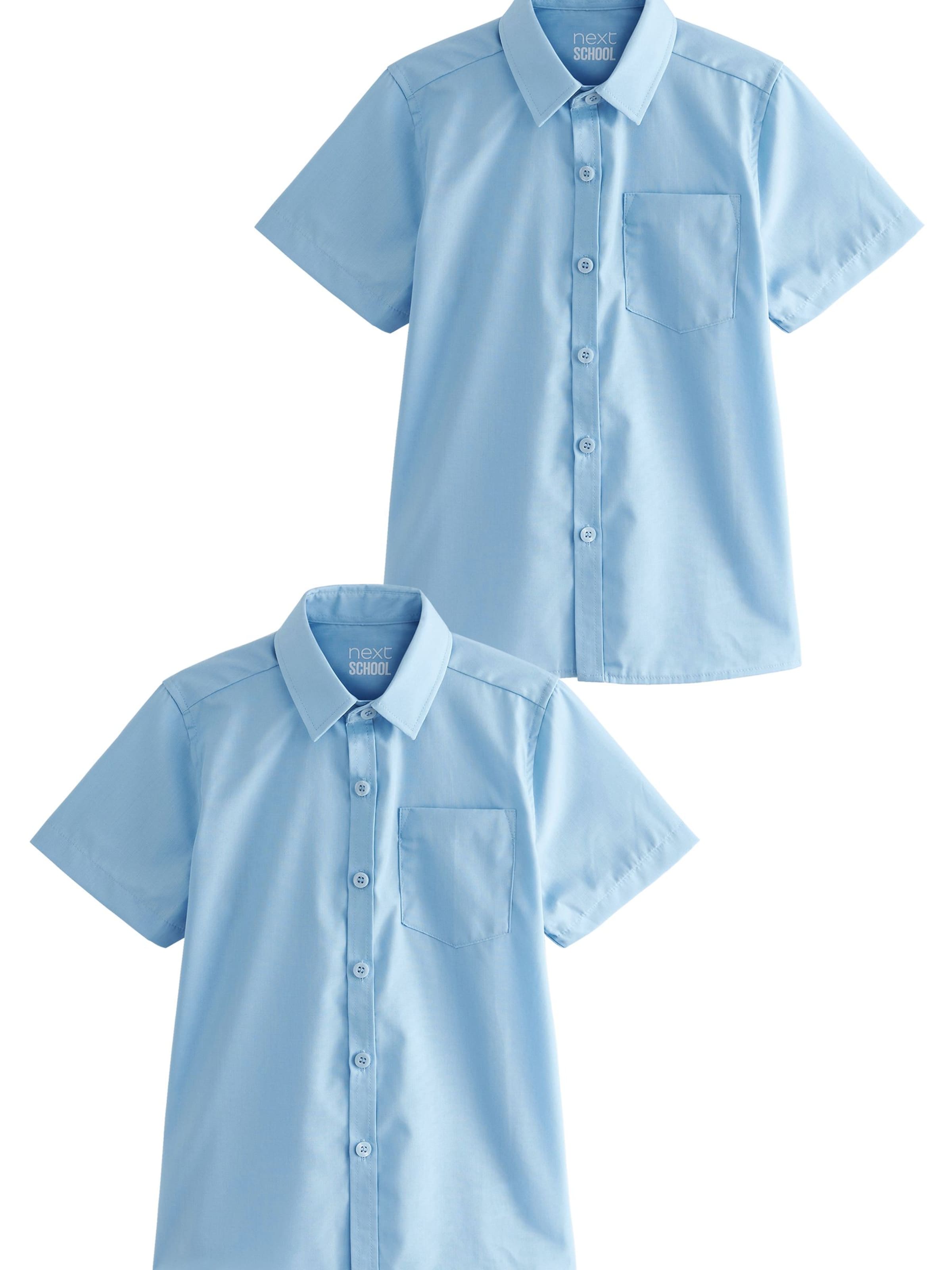 Next Рубашка в Синий: спереди