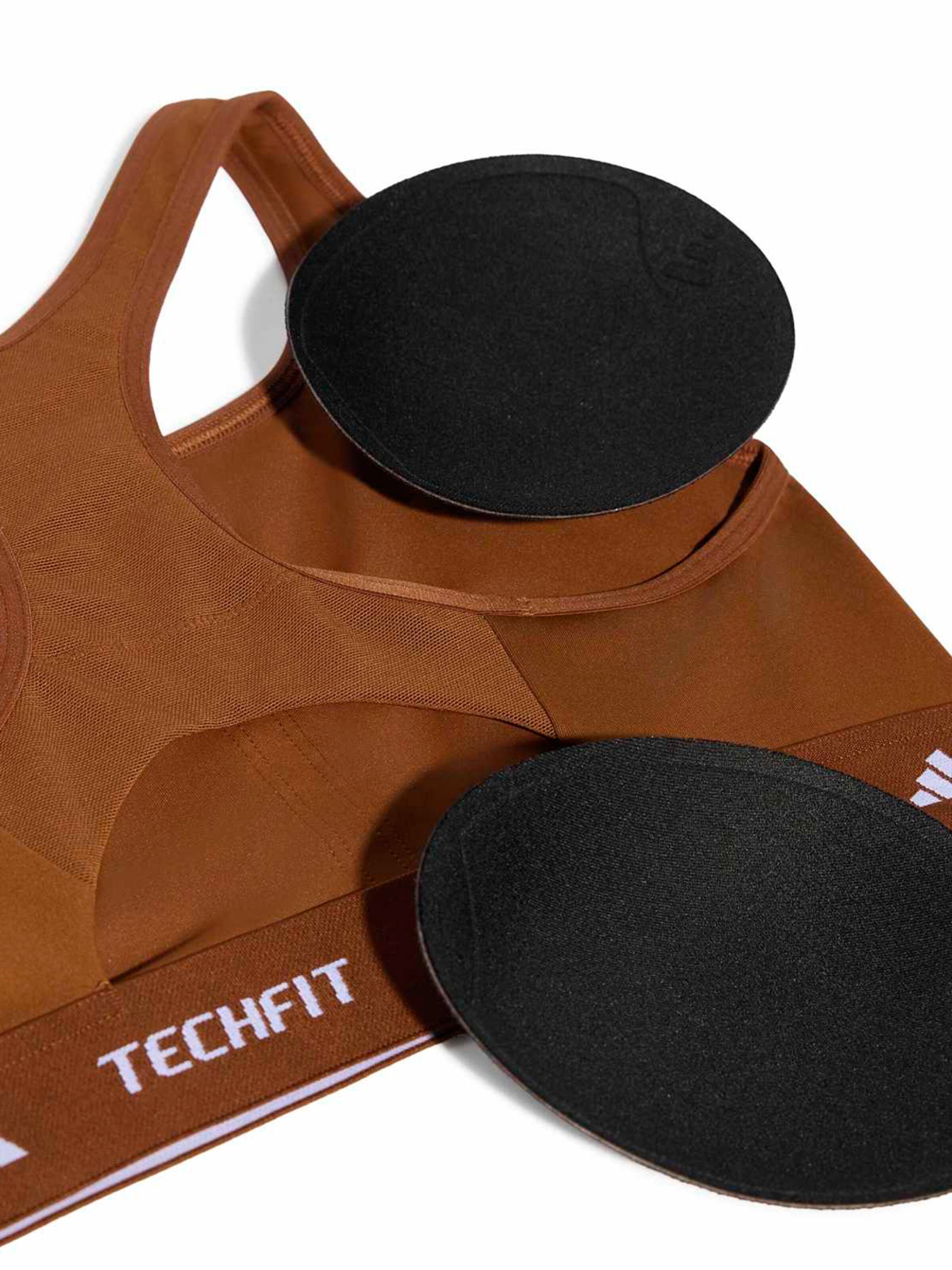 ADIDAS PERFORMANCE Бюстье Спортивный бюстгальтер 'TECHFIT' в Коричневый