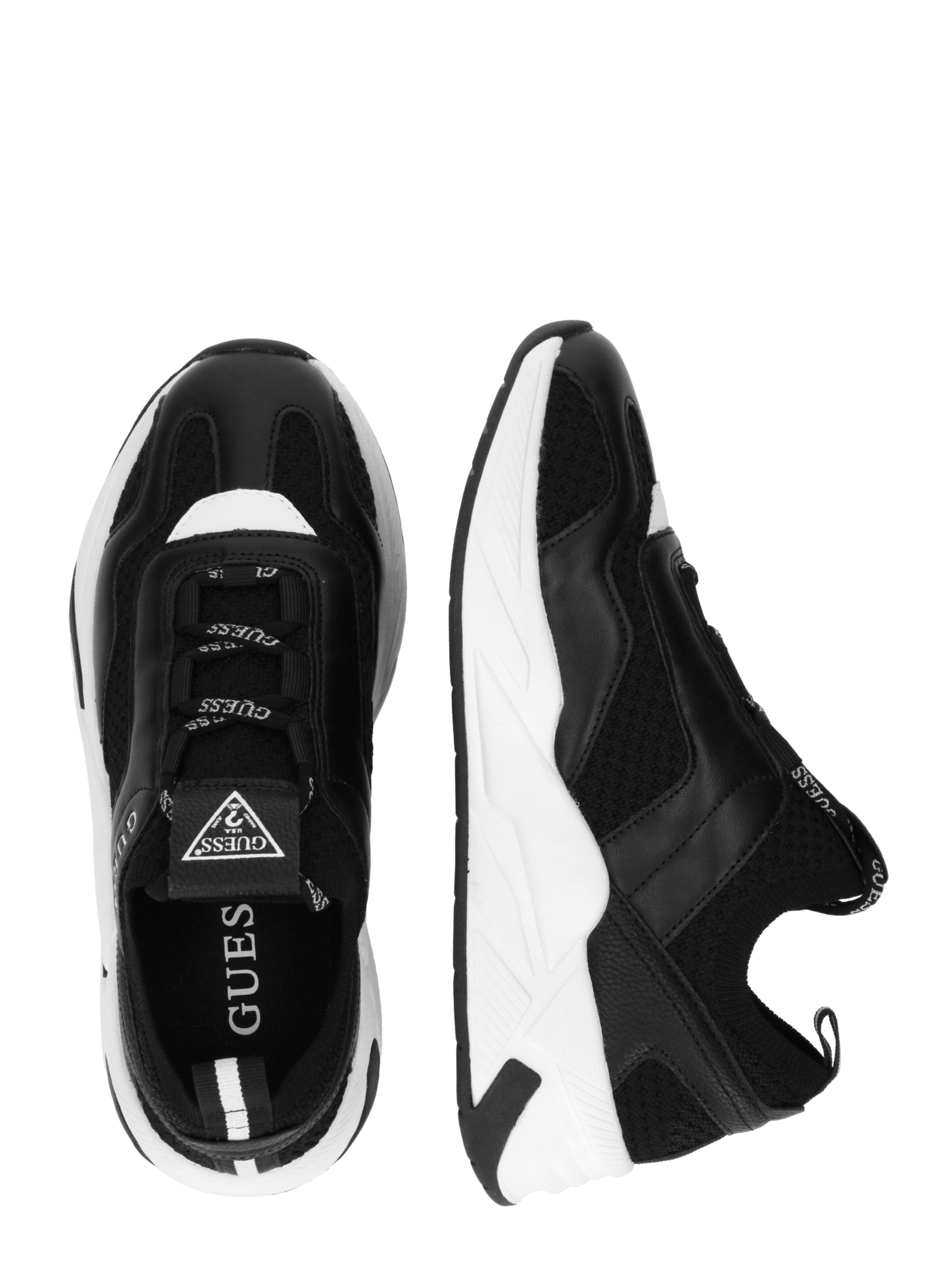 GUESS Platform trainers 'GENIVER2' in Black