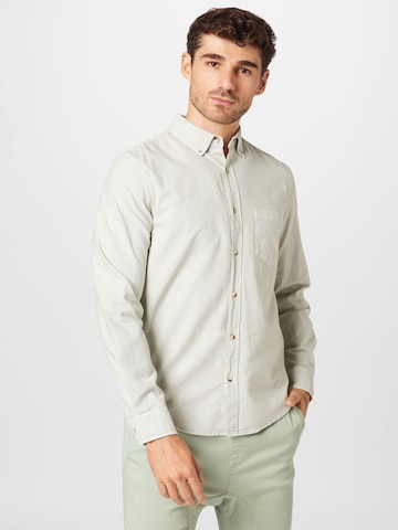 Cotton On Regular fit Button Up Shirt 'MAYFAIR' in Green: front