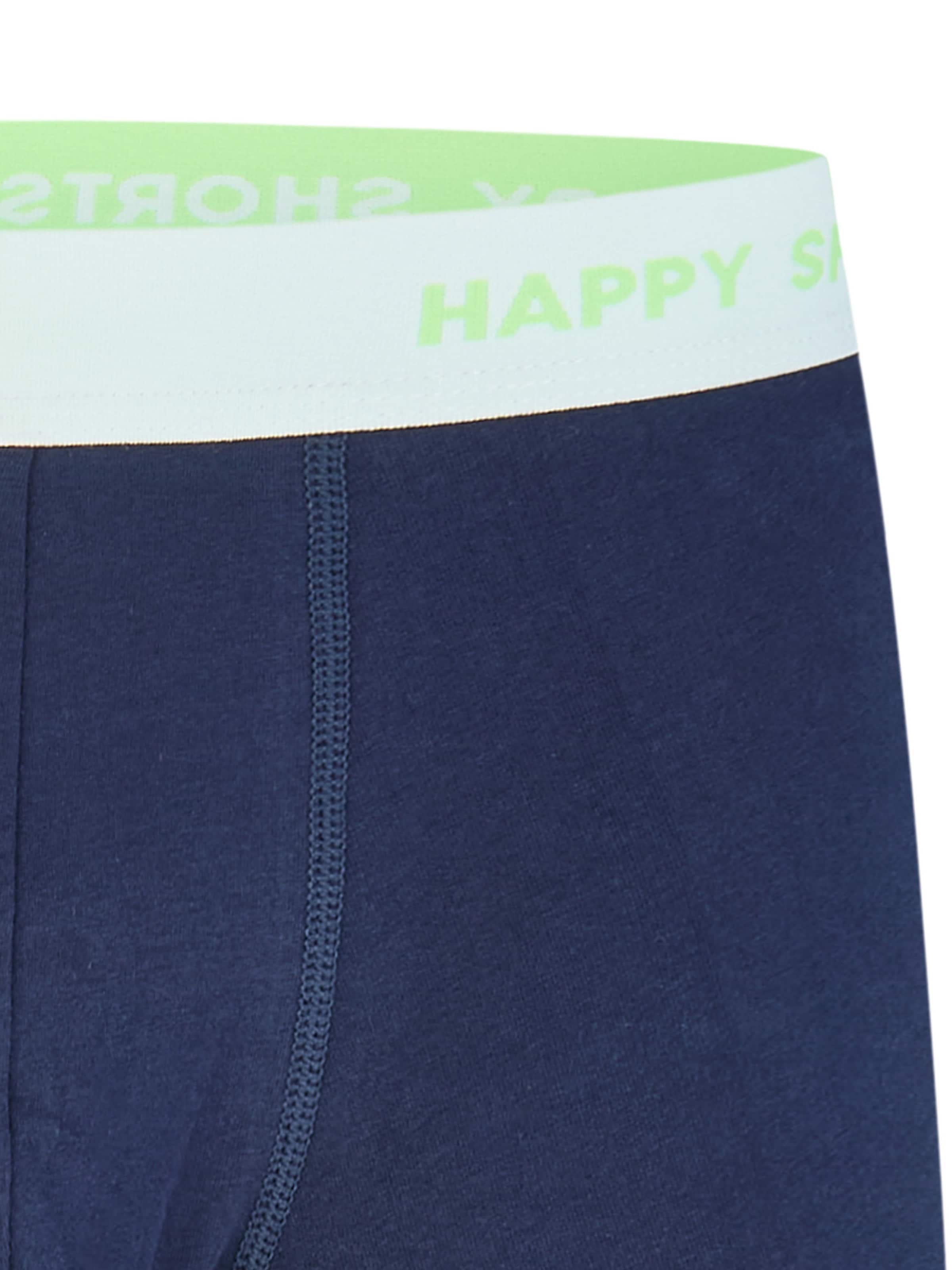 Boxers ' Jersey ' Happy Shorts en bleu