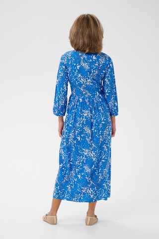 Robe 'CRTiah' Cream en bleu