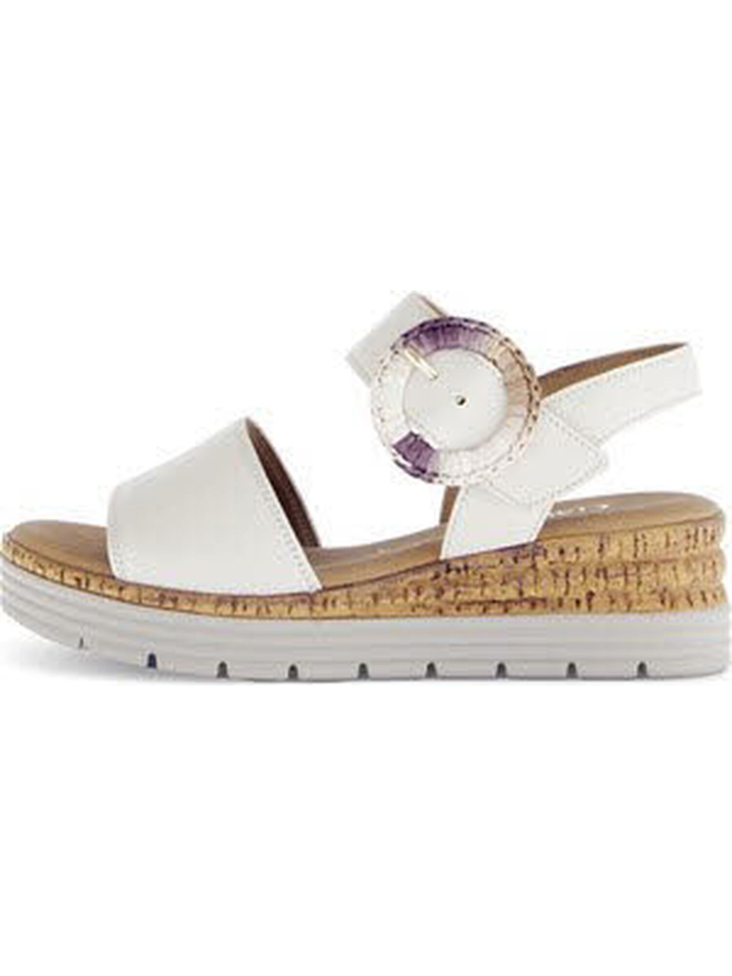GABOR Sandale in Beige: Vorderseite