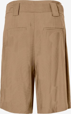 VERO MODA Wide Leg Shorts 'Orla' in Braun