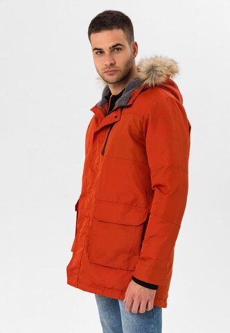 Jimmy Sanders Winter Jacket in Orange