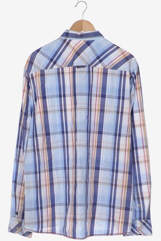 Gaastra Button Up Shirt in XXXL in Blue