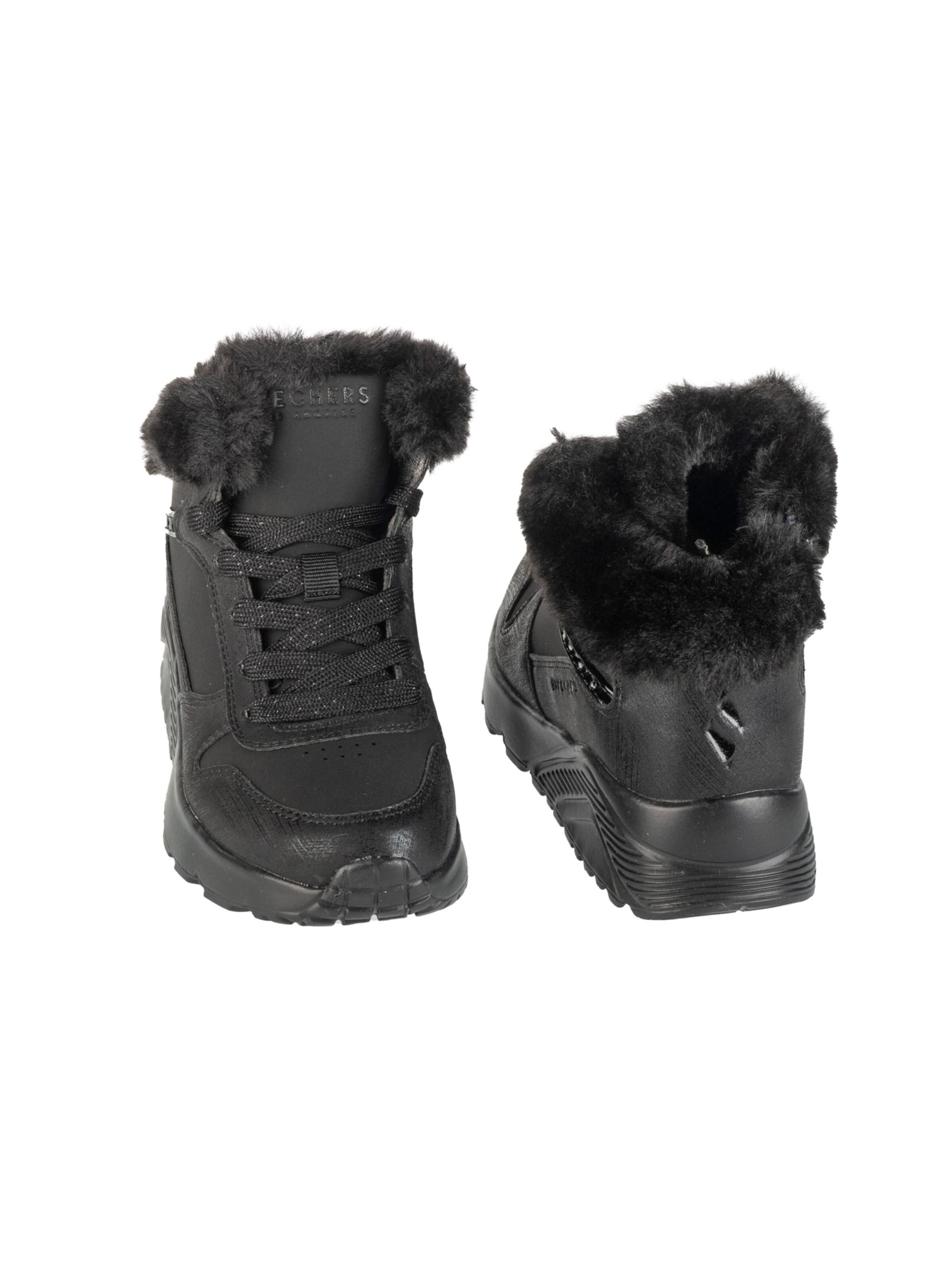 SKECHERS Sneakers 'Skechers Uno Lite' in Zwart