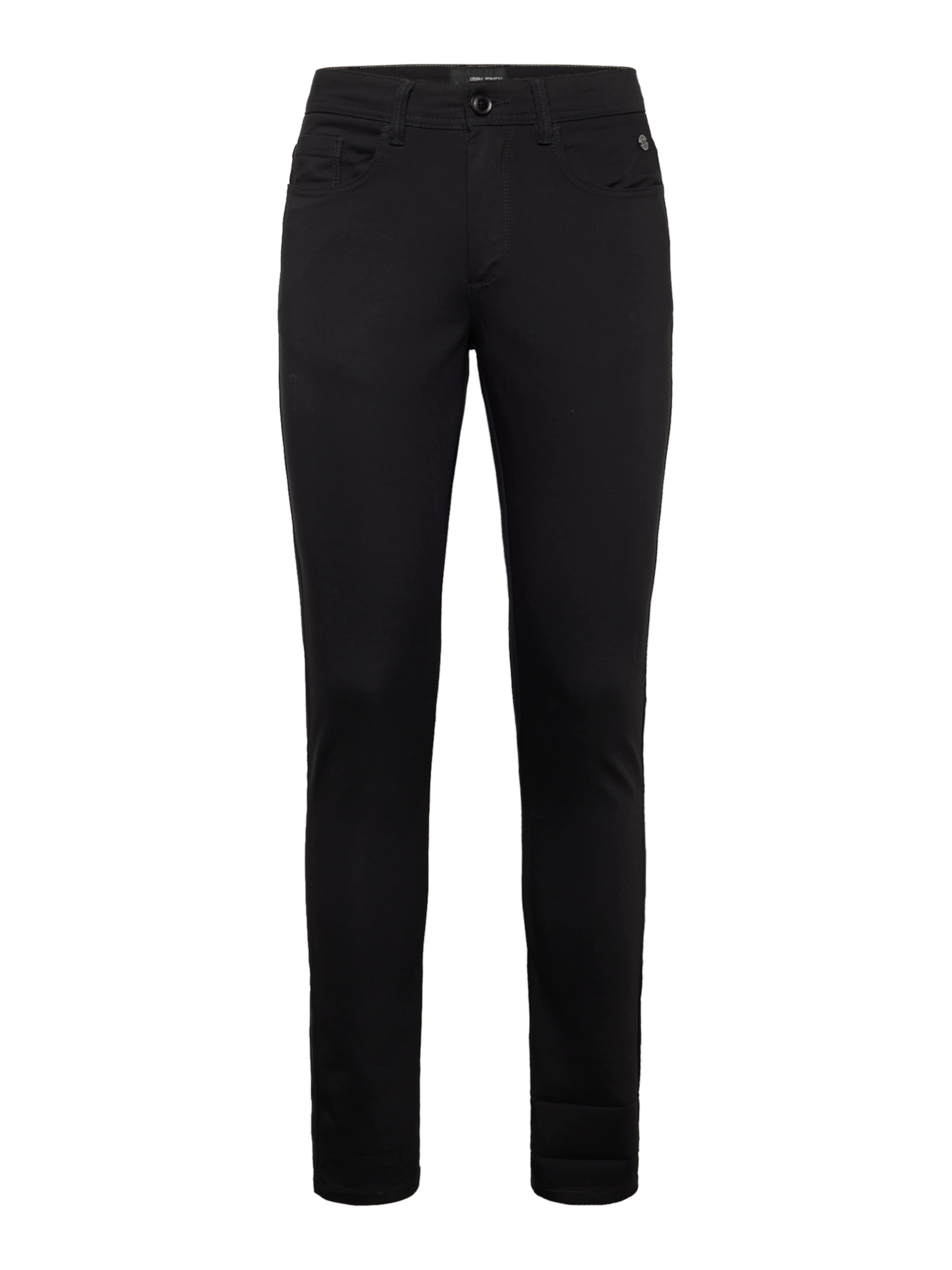 BLEND Skinny Nohavice 'Newbury' - Čierna: predná strana