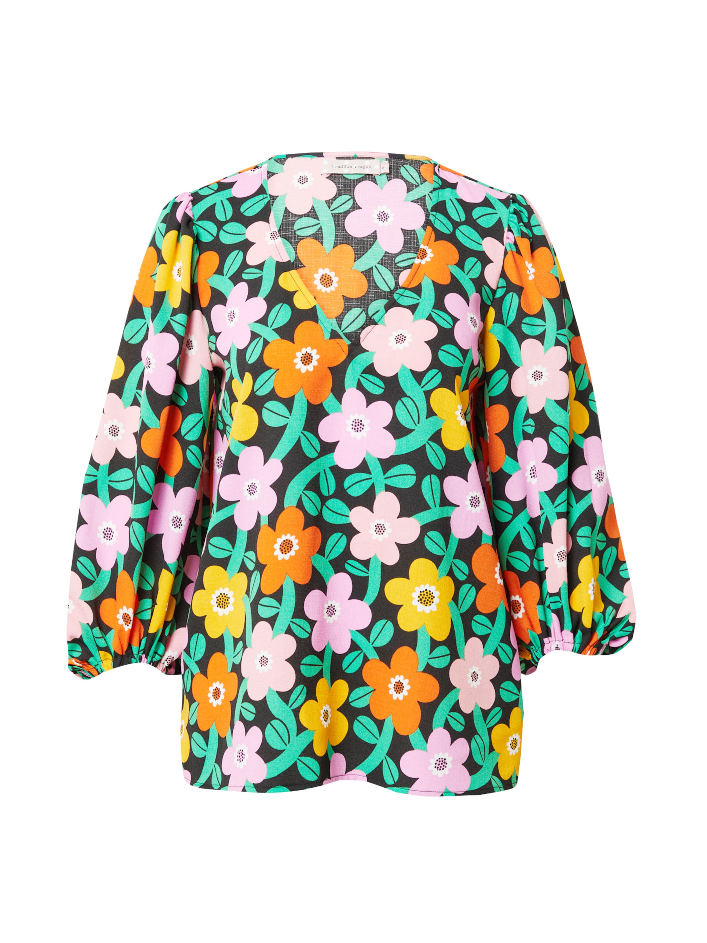 Chemisier 'Mollie' Traffic People en noir : devant