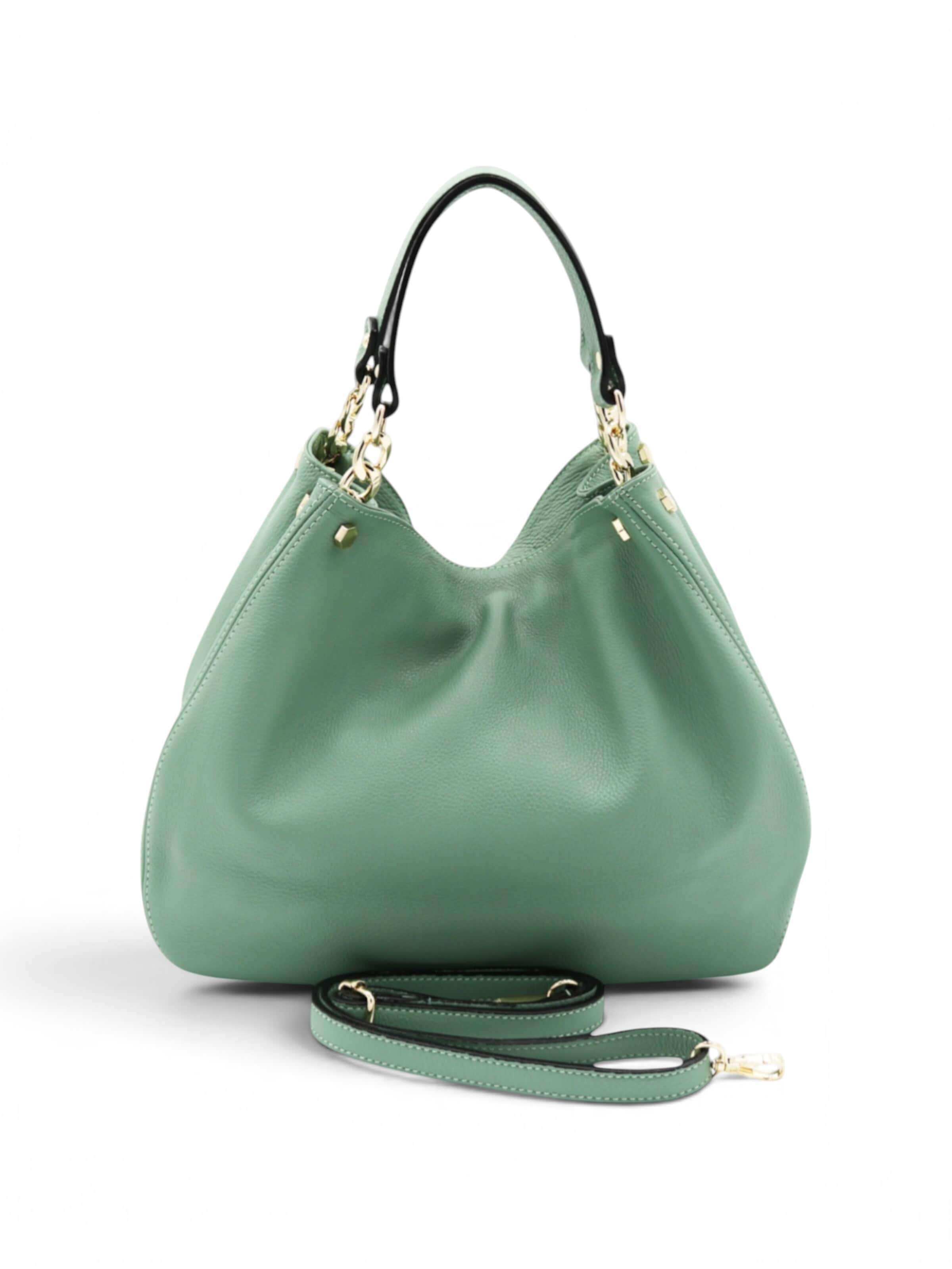 Cheval Firenze - Bolso de mano 'Taylor' en verde: frente