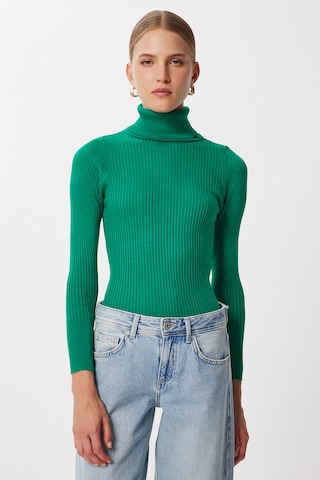 Pullover di Happiness İstanbul in verde: frontale