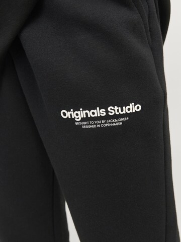 JACK & JONES Tapered Broek in Zwart