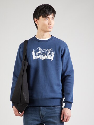 LEVI'S ® Sweatshirt in Blau: Vorderseite
