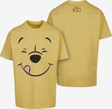 Maglietta 'Disney 100 Winnie Pooh Face' di MT Upscale in giallo