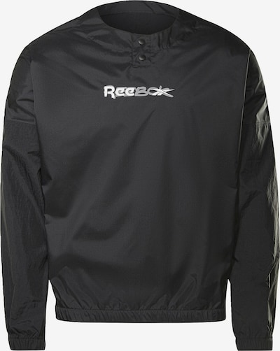 REEBOK Jacke in schwarz / weiß, Produktansicht