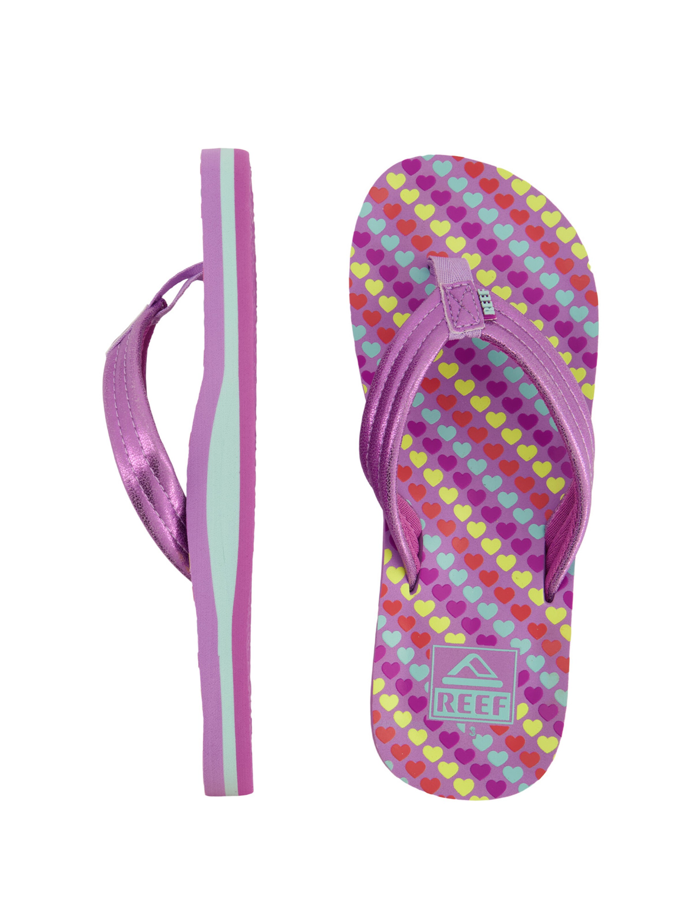 Claquettes / Tongs ' Kids Ahi ' REEF en violet