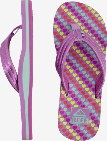 REEF Beach & Pool Shoes ' Kids Ahi ' in Purple