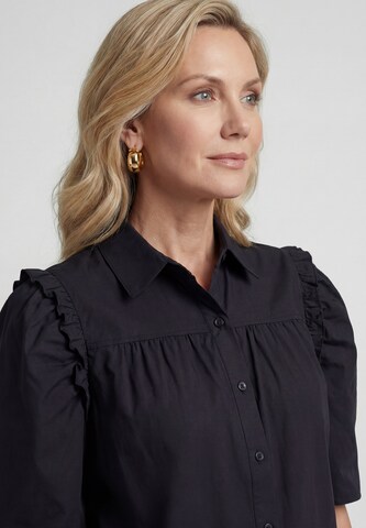 usha BLACK LABEL - Camiseta en negro
