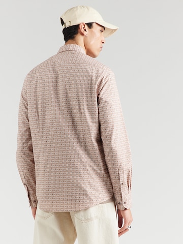 bugatti Slim fit Skjorta i brun